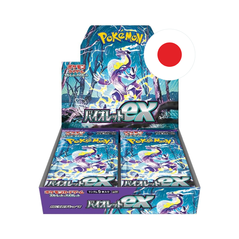 ESCARLET AND VIOLET BOOSTER BOX 30 SOBRES (JAPONES)