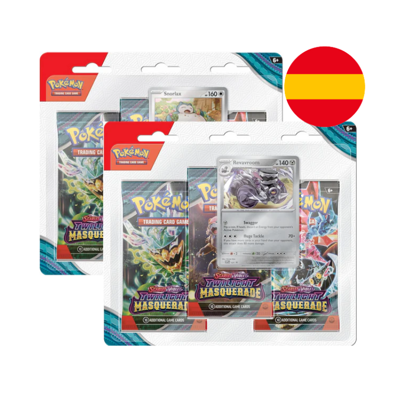 BLISTER 3 SOBRES TWILIGHT MASQUERADE (CASTELLANO)