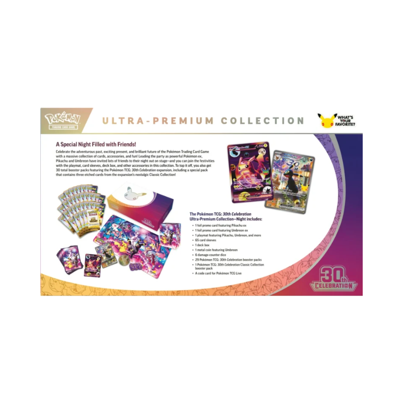 ULTRA PREMIUM COLLECTION 30TH ANNIVERSARY (UMBREON) PRE-ORDER