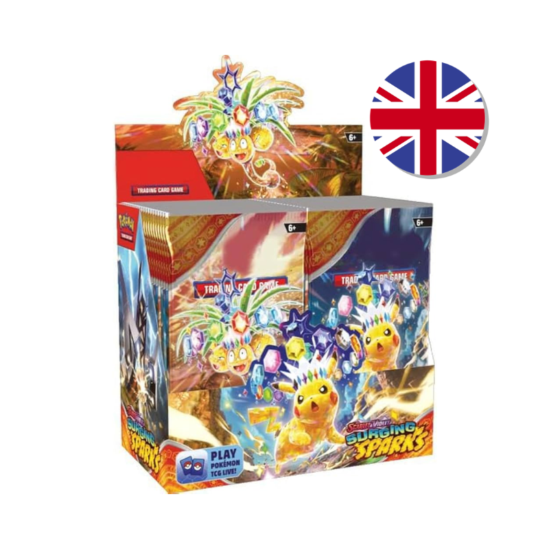 BOOSTER BOX 36 SOBRES SURGING SPARKS