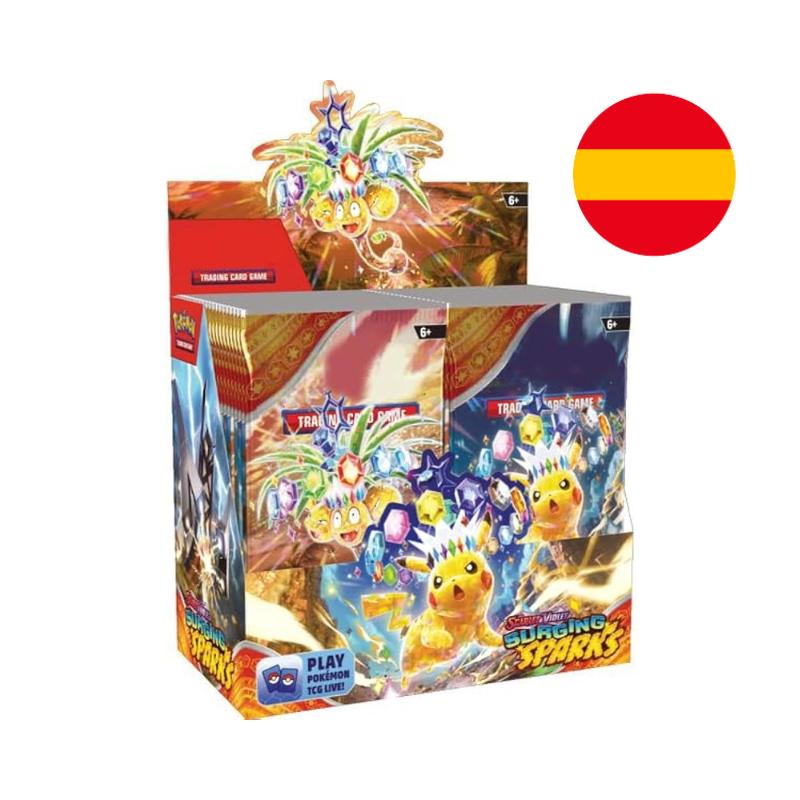 BOOSTER BOX 36 SOBRES SURGING SPARKS