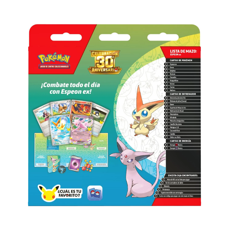 BATTLE DECK ESPEON 30TH CELEBRATION PRE-ORDER