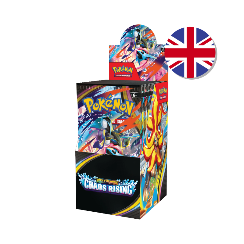 BOOSTER BOX 18 SOBRES CHAOS RISING