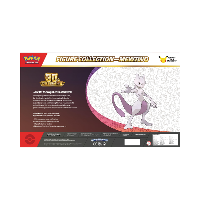 FIGURE COLLECTION 30TH CELEBRATION MEWTWO PRE-ORDER
