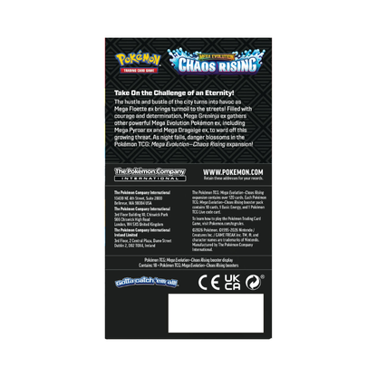 BOOSTER BOX 18 SOBRES CHAOS RISING