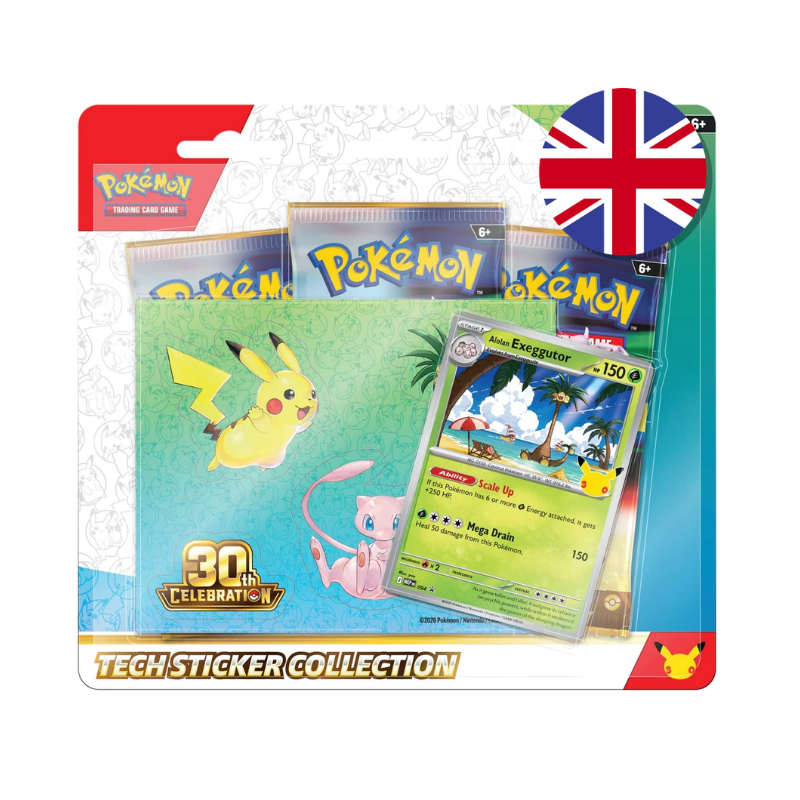 TECH STICKER 30TH CELEBRATION EXEGGUTOR PRE-ORDER