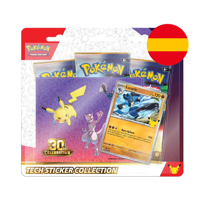 TECH STICKER 30TH CELEBRATION LUCARIO PRE-ORDER
