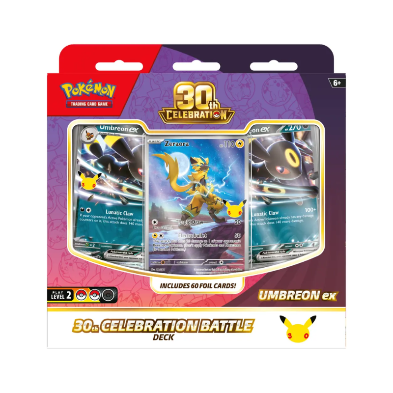 BATTLE DECK UMBREON 30TH CELEBRATION PRE-ORDER