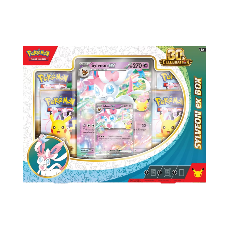 COLLECTION SYLVEON EX BOX 30TH CELEBRATION PRE-ORDER