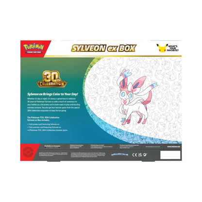 COLLECTION SYLVEON EX BOX 30TH CELEBRATION PRE-ORDER